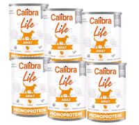 CALIBRA Dog Life LATA Adult PAVO CON MANZANAS 6X400GR