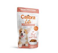Calibra Dog Life Pouch Puppy & Junior Beef 10x150g