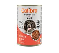 Calibra Dog Premium Line Chicken & Beef 12x1240g 12 Tins
