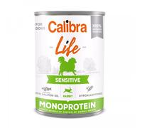 Calibra Life Sensitive Rabbit Adult Wet Dog Food - 6 x 400g