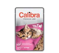 Calibra Premium Turkey and Chicken for Kittens - 24 x 100g