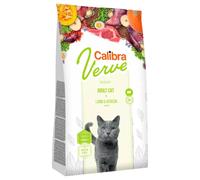 Calibra Verve Grain Free 8+ Adult Dry Cat Food (Lamb & Venison) - Bag Size : ...