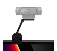 Calibra Webcam Mount - Webcam Stand for Top of Monitor and Laptop Screen with Adjustable Arm for Logitech Brio 4K Logitech C920 C925e C960 C930e C930 C922x C922 and Any Webcam with 1/4 Thread