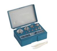 Calibration Weight Set | 17Pcs 211.1g with 10mg - 100g Grams | High - Accuracy Weights for Jewelry Scales/Lab Equipment/Industrial Testing | No.45 Steel, Tweezers & Case