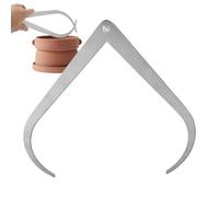 Calibrators For Ceramics | Ceramic And Clay Sculpture Gauges With Curved Leg,Firm Stainless Steel Modelling, Trimming And Forming Supplies For Classroom Teaching