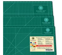 Calibre Art Self Healing Rotary Cutting Mat, Full 18x24, Best for Quilting Sewing | Warp-Proof & Odorless (Not from China) by