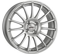 Calibre L565J-LLSS9538+_1246 Rapide Alloy Wheel for Suzuki Swift with Wheel Nuts 2010 Onwards, 6.5 x 15-inch, Sparkle Silver