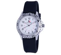 Calibre Men's Sea Wolf watch Black Silicone strap White dial Calibre Black One Size