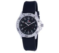 Calibre Men's Sea Wolf watch Black Silicone strap White dial Calibre Black One Size
