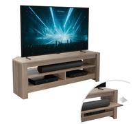 Calibre Sound 1.2m TV Stand with Sliding Shelf, for TVs up to 60" AVF Natural One Size