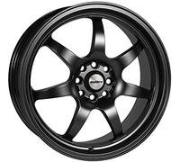 Calibre Y5654100YMB1238_10065 Pro 7 Alloy Wheel for Renault Thalia 1998-2008, 6.5 x 15-inch, Matte Black