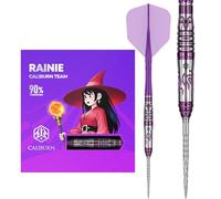 Caliburn | Awakening Steel Tip Darts | 90% Tungsten Professional Dart Set | Raine | Multiple Weights Available. (21, Grams)