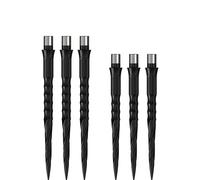Caliburn Evo Dart Points Spiro No Lip | Replacement Points (Black, 32mm)