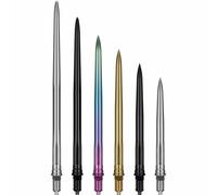 Caliburn | EZ-EVO Dart Points | Smooth Steel Tip Replacement Points | Multiple Colours (Silver, 36mm)