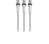 Caliburn Titanium Hexagonal Conversion Points | Screw In Design | Soft Tip to Steel Tip | Precision Dart Points | Multiple Colours (Silver, 32mm)