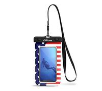 CaliCase Universal Waterproof Floating Case - American Flag