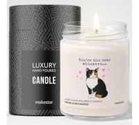 Calico Cat Gifts - Luxury Soy Wax - Vanilla, Jasmine, Sugared Almond - Makester
