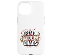 Calico Cat Kitten Creator of Chaos and Fun Case for iPhone 15