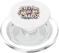 Calico Cat Kitten Creator of Chaos and Fun PopSockets PopGrip for MagSafe