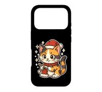 Calico Cat Knits Santa Hat Case for iPhone 17 Pro