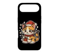Calico Cat Knits Santa Hat Case for iPhone Air