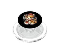 Calico Cat Knits Santa Hat PopSockets PopGrip for MagSafe