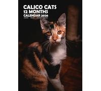 Calico Cats 2026 Calendar, A3, Wirobound, Full Colour