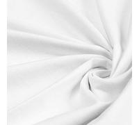 Calico Fabric (2 Metre, White) 100% Cotton Medium Weight 58” / 147.5 cm Wide Fabric by The Metre UK Ideal for Sewing, Quilting, Pillowcases, Totes & More by FT Fashion Track