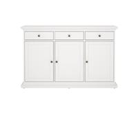 CALICOSY 3-Door, 3-Drawer Sideboard, 143.7 Cm Wide - SOFIA in White CALICOSY White