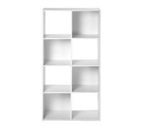 CALICOSY 8-Compartment Storage Shelf - COMPO in White CALICOSY White
