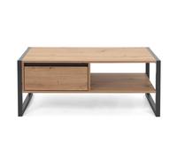 Finori Coffee Table Denver 55 Artisan Oak and Anthracite Grey, Multi
