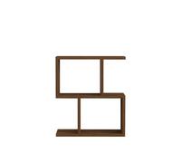 CALICOSY Side Table, 45 Cm Wide - ZET in Walnut CALICOSY Walnut