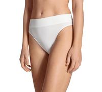 Calida Elastic Briefs Women's High Waist with Soft Wide Belt, White, 42-44