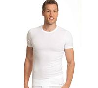 CALIDA Men's Evolution T-Shirt Undershirt, Opaque, White, 50 (EU)