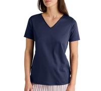 CALIDA Favourites Sleep Shirt Short-Sleeved Peacoat Blue Size 16-18, Peacoat Blue, 44-46