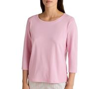 CALIDA Favourites Women's 3/4 Sleeve Cotton Breathable Loose Fit Easy Care Shirt, Cherry Blossom, 10 UK/12 UK