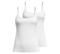 CALIDA Ladies Spaghetti Top 2er Pack - Essential Cotton, Vest, Top, Jersey