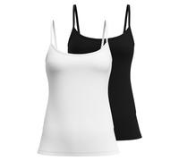 CALIDA Ladies Spaghetti Top 2er Pack - Essential Cotton, Vest, Top, Jersey