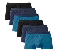 CALIDA Men Boxershorts, 6er Pack - Natural Benefit,Elastic Waistband,Single Per