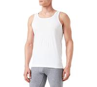 CALIDA Men's Authentic Cotton Athletic Shirt, Opaque, White, 52