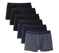 CALIDA Men's Boxer, 6er Pack - Natural Benefit,Elastic Waistband,Single Per
