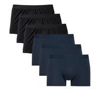 CALIDA Men's Boxer, 6er Pack - Natural Benefit,Elastic Waistband,Single Per