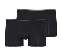 CALIDA Men's Boxer Shorts 2-Pack - Pure & Style, Elastic Waistband, Solid Color