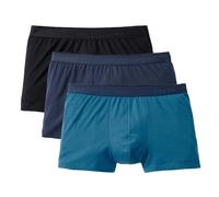 CALIDA Mens Boxer Shorts 3-Pack Natural Benefit Elastic Waistband