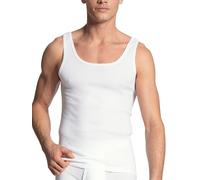 CALIDA Men's Cotton 1:1 Athletic Shirt Undershirt, Opaque, White, 56 (EU)