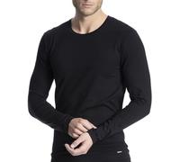 Calida Men's Cotton Code T-Shirt Not Applicable, Black (Schwarz 992), Large