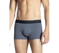 Calida Men's Cotton Stretch Boxer Shorts, Blue (Vintage Indigo 457), Large
