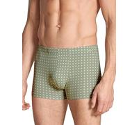 CALIDA Men's Grafic Cotton Boxer Shorts, Opaque, Loden Frost, 52-54