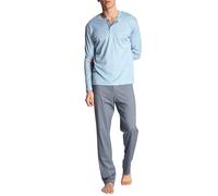 Calida Men's Relax Choice Pajama Set, Placid Blue, M
