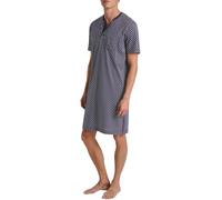 CALIDA Men's Relax Imprint Night Shirt, Mars Red, 52-54